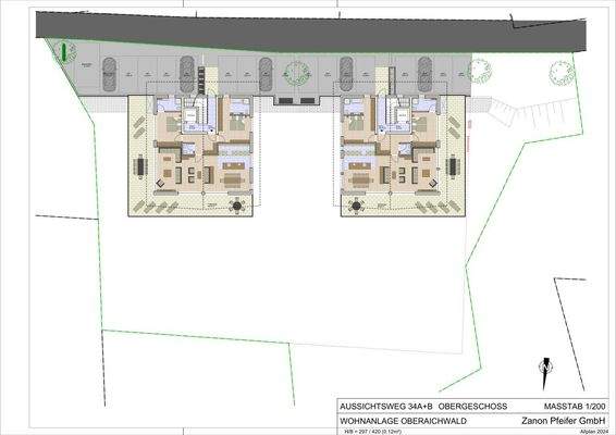 Grundrisse Penthousewohnungen