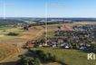 Drohnenaufnahme _ Markierte Projektlage mit Blick Richtung Süden