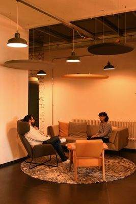 Kaffee Ecke/Besprechungsfläche