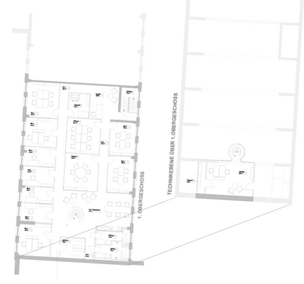 Grundrissvariante B Büro