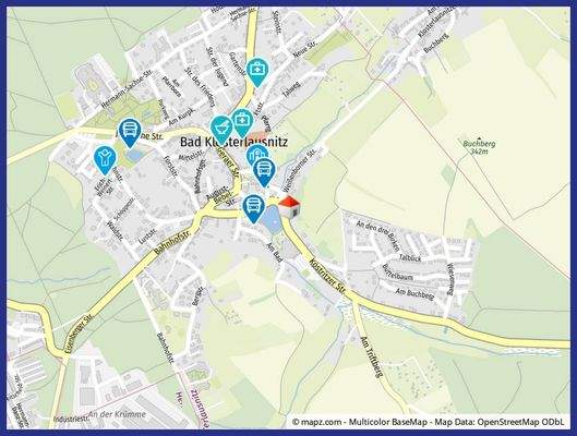 Geolyzer Kartenausschnitt