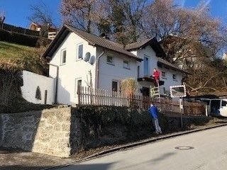 Hausansicht Eingangsbereich