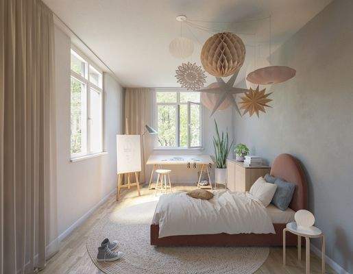 Kinder haben in dem Haus ihr eigenes Paradies