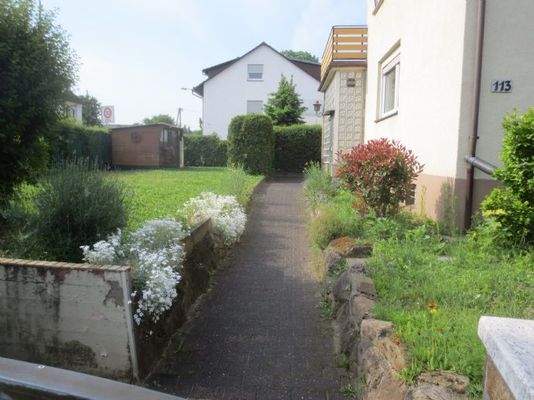 Garten und Neubaufläche