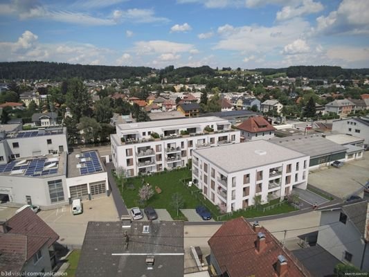 Blick von der Kirche