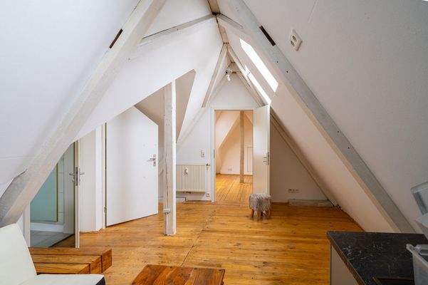 Wohnküche Dachgeschoss