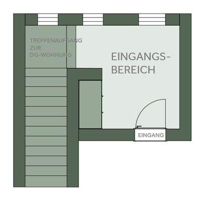 Grundriss Vorraum OG