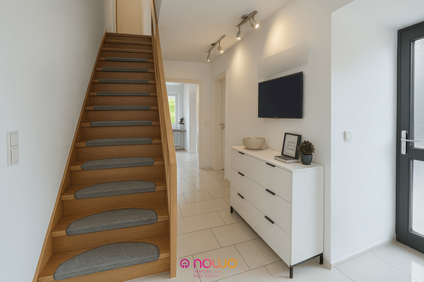 Eingangsflur Möblierungsvorschlag - KI generiert