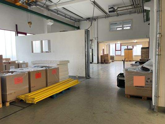 Hallenflächen Erdgeschoss