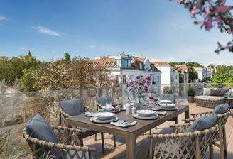 Dachterrasse mit umwerfenden Ausblick