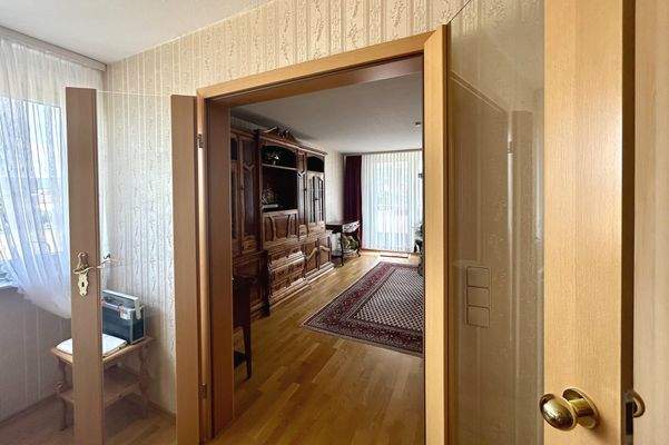 Durchgang Essen zum Wohnzimmer