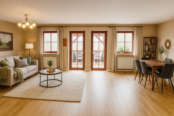 Wohn-Essbereich Einrichtungsbeispiel