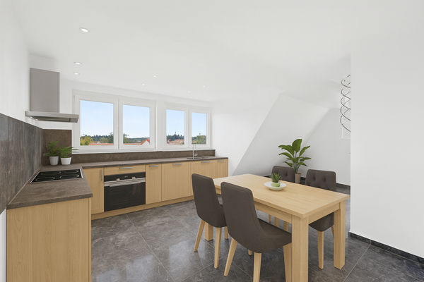 Küche-/Essbereich | virtuelle Darstellung