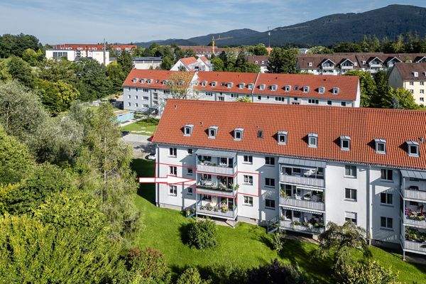 Ansicht Westseite_Balkon