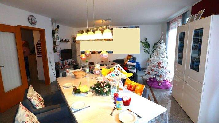 Teilansicht Wohnzimmer