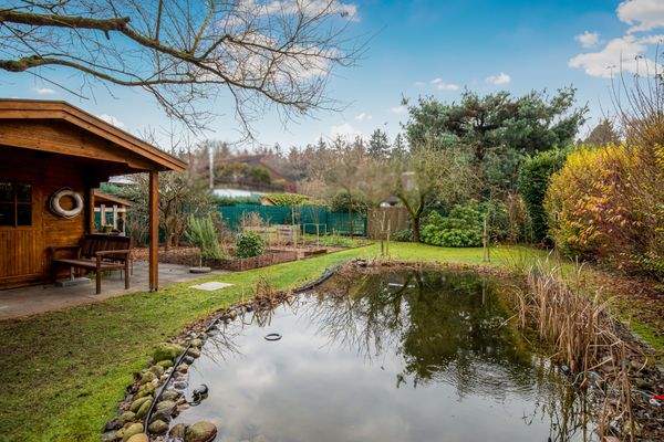 Traumhafter Badeteich