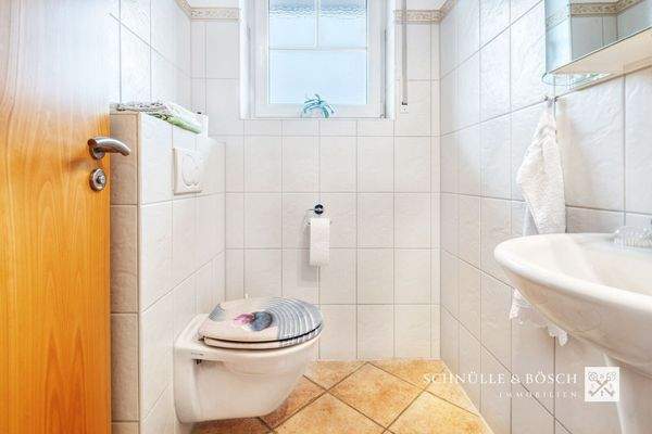 Das stille Örtchen im Erdgeschoss