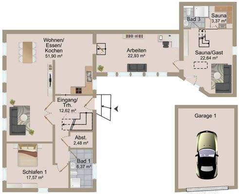 Grundriss Erdgeschoss