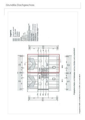 Grundriss ausgebautes Studio (Spitzboden)