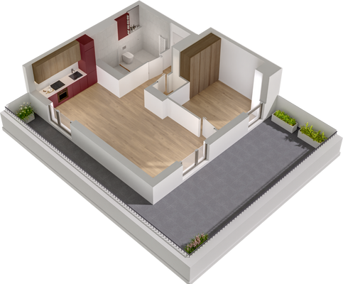 Beispiel Grundriss Earthy