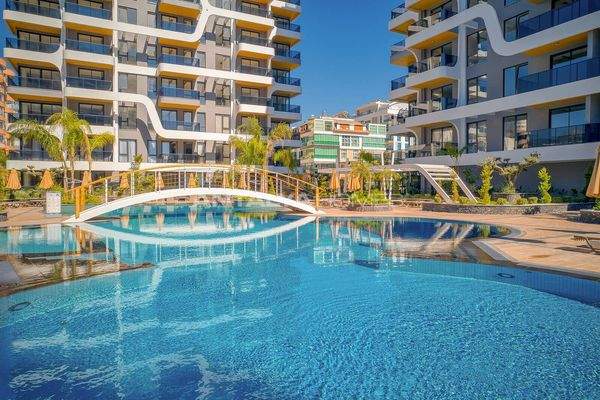 Luxury Flats in a Featured Project in Tosmur Alanya