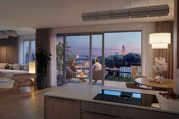 Visualisierung Balkon DG