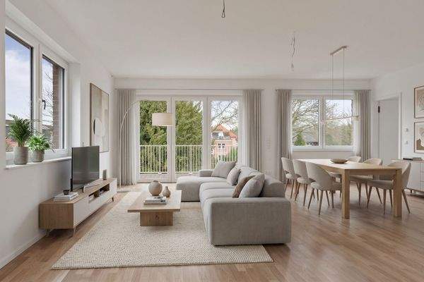 Wohn- und Essbereich [KI-generiertes Foto]