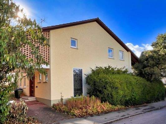 Ansicht Hauszugang Straße