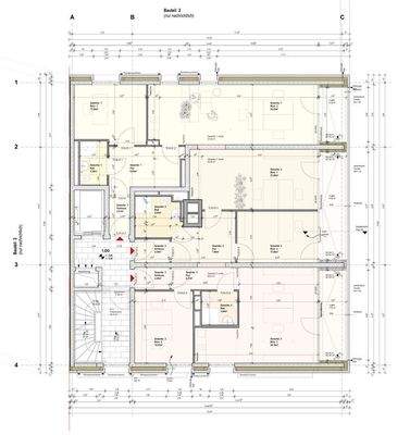 Schematischer Geschossplan (1. OG)