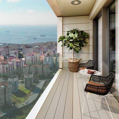 Sea View Properties with Balconies in Beylikduzu Istanbul
