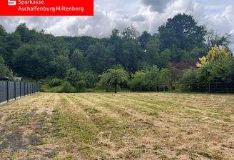 Blick auf das Grundstück