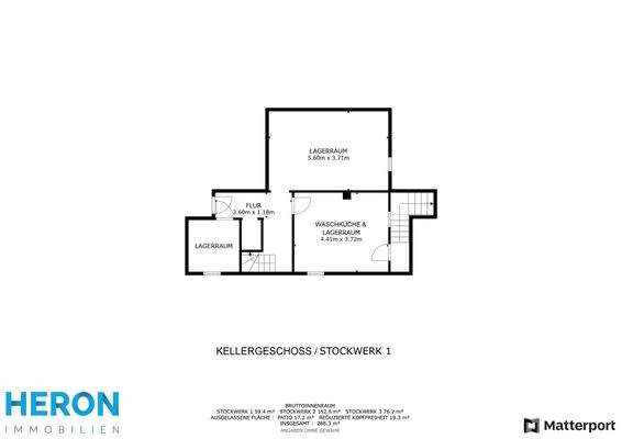 Grundriss Kellergeschoss