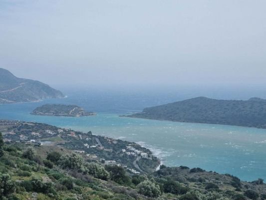 Kreta - Meerblick-Baugrundstück bei Elounda zu verkaufen