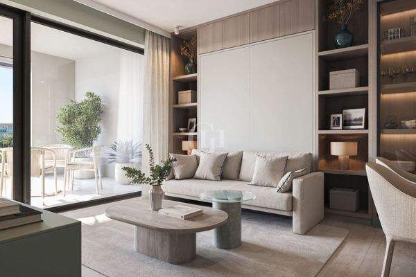 Residences Aurora - Type A - living room - green