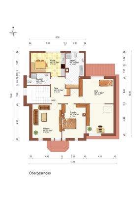 Repräs. 2-FH, Grundriss OG