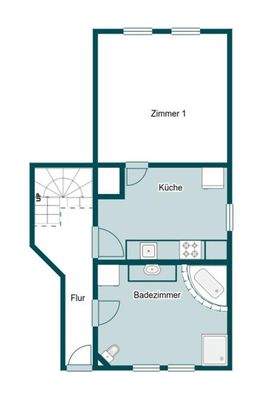 Grundriss Skizze 1.OG