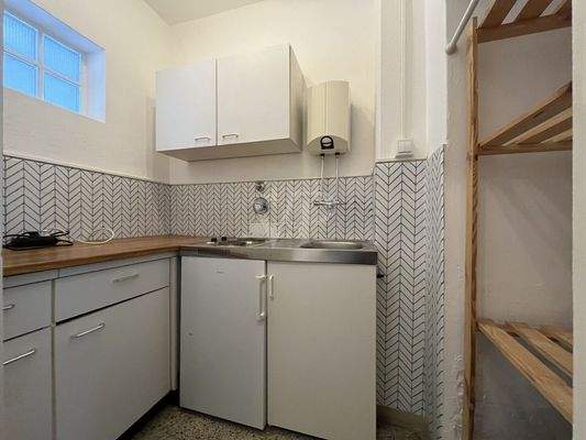 separate Küche mit Selbstverwirklichungspotential