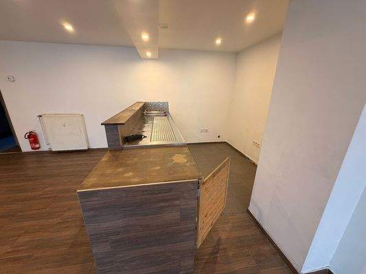 Gewerbefläche mit Tresen