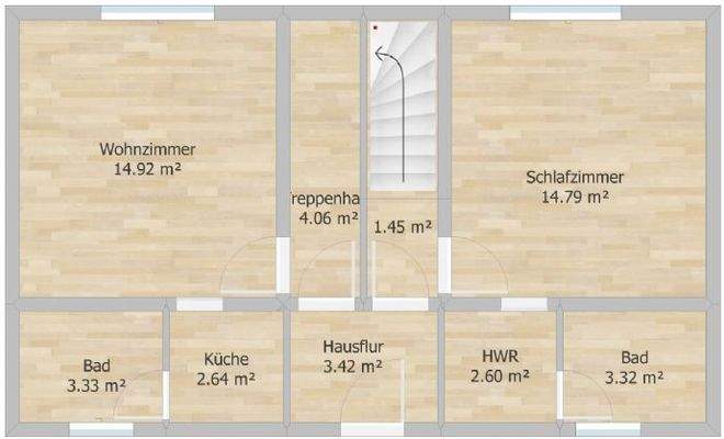 Grundriss Einfamilienhaus EG