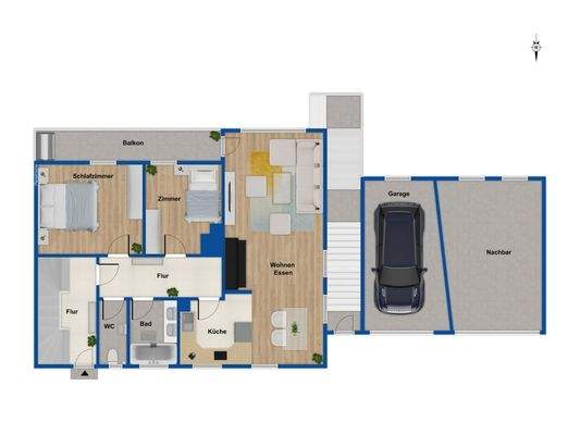 Grundriss Erdgeschoss