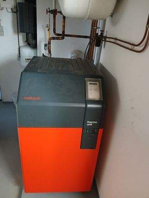Heizkessel im Technikraum