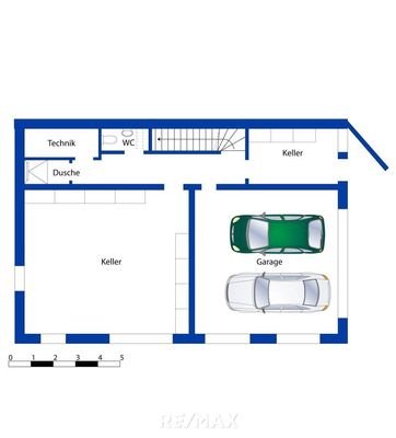 Grundriss KG (Fitnessraum, Garage ...)