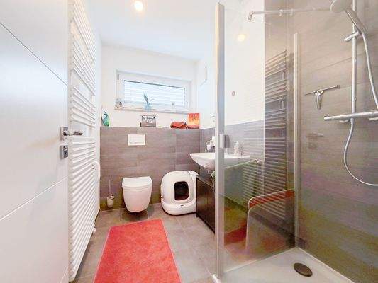 Gäste-WC mit Dusche