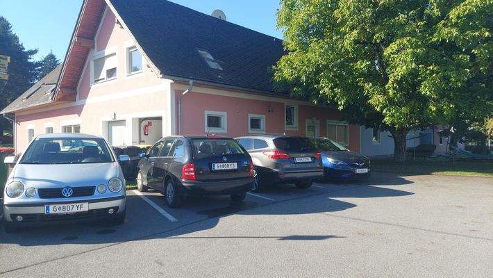 zugeteilter Parkplatz