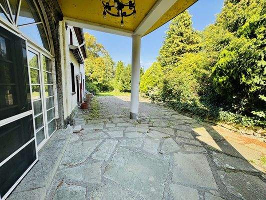 Terrasse Hauptwohnung