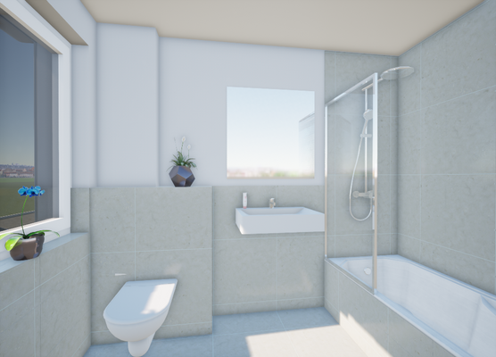 Bad (Visualisierung, Wohnbeispiel)