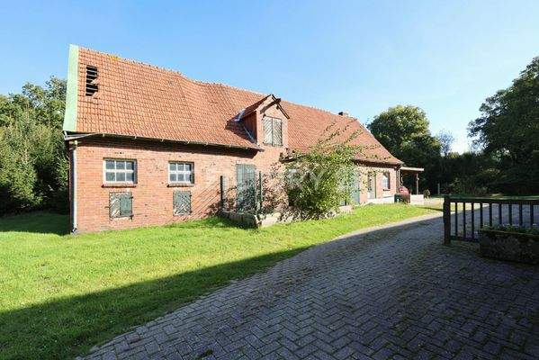 Außenansicht Schweinestall