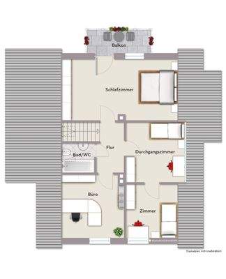 Grundriss Obergeschoss