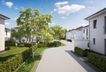 Anliegerweg im Wohnquartier