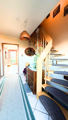 Eingangsbereich mit Blick zur Terrasse